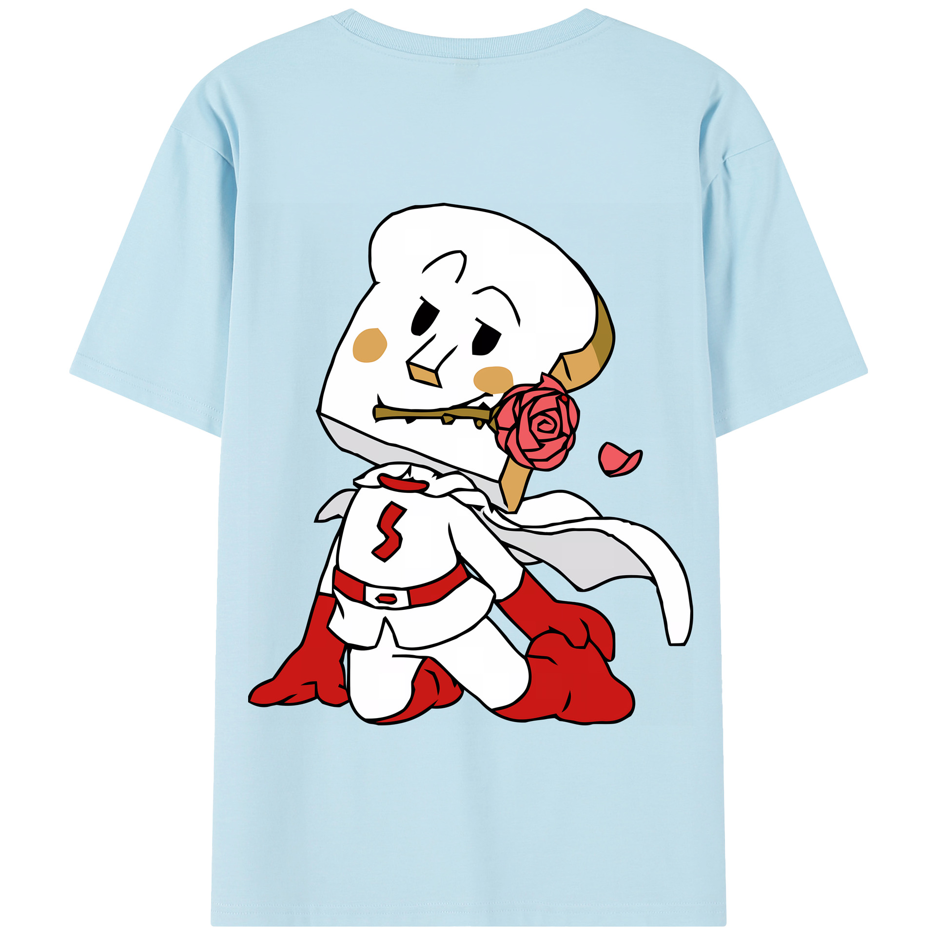（画像用） アンパンマン Anpanman 綿100％半袖Tシャツ（背面プリント）